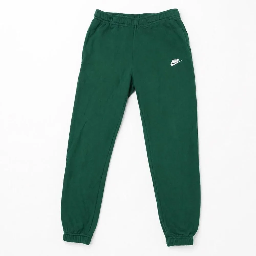 Nike Forest Green Fleece Jogger Sweatpants – Size Medium